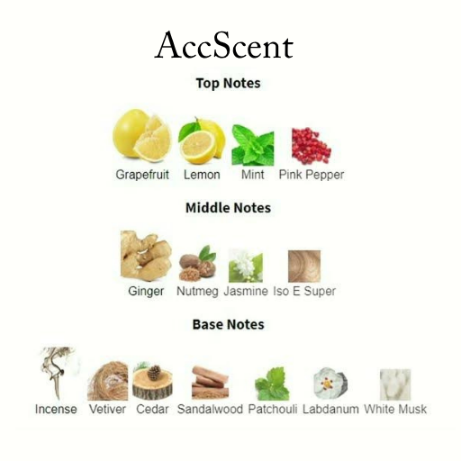 AccScent – Eau de Parfum (50ML) Inspired by Bleu de Chanel