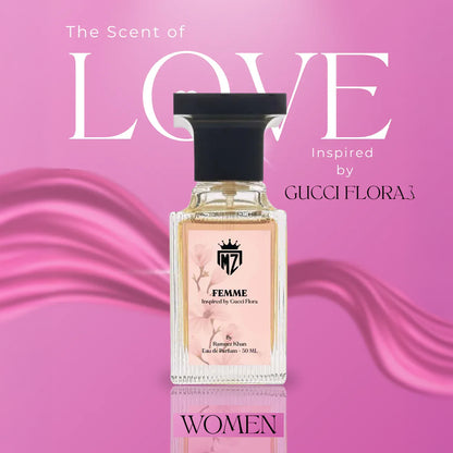 Femme for womens – Eau de Parfum (50ML) Inspired by Gucci Flora