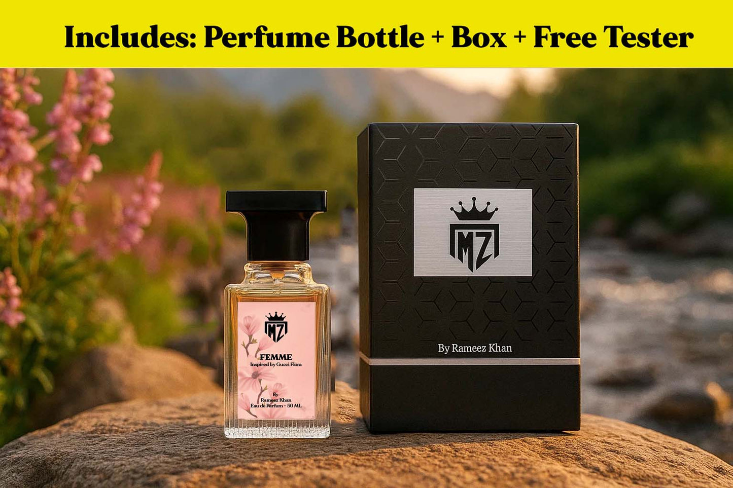 Femme – Eau de Parfum (50ML) Inspired by Gucci Flora